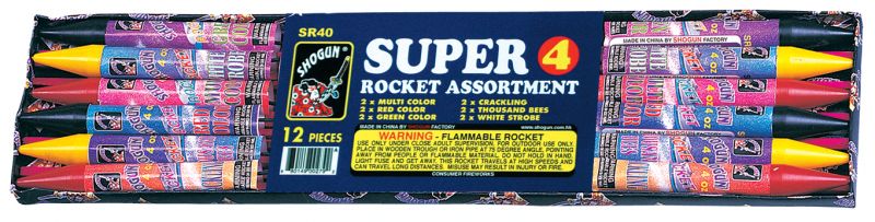 SUPER 4 ROCKET ASSORTMENT